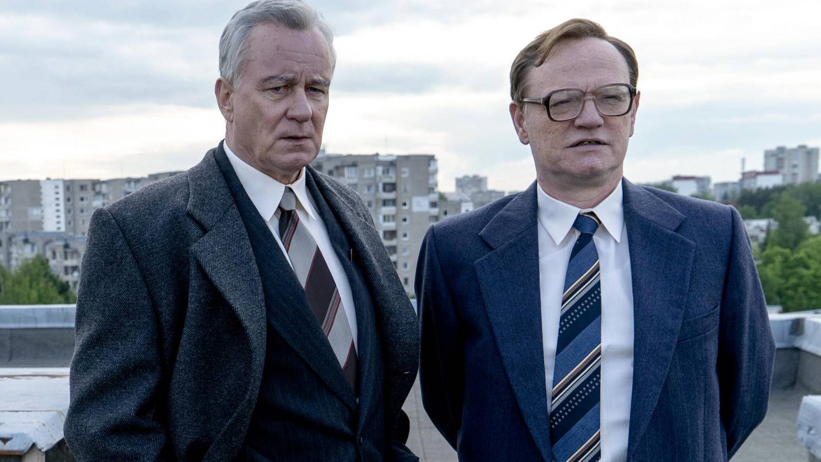 Stellan Skarsgard (left) Jared Harris (right)