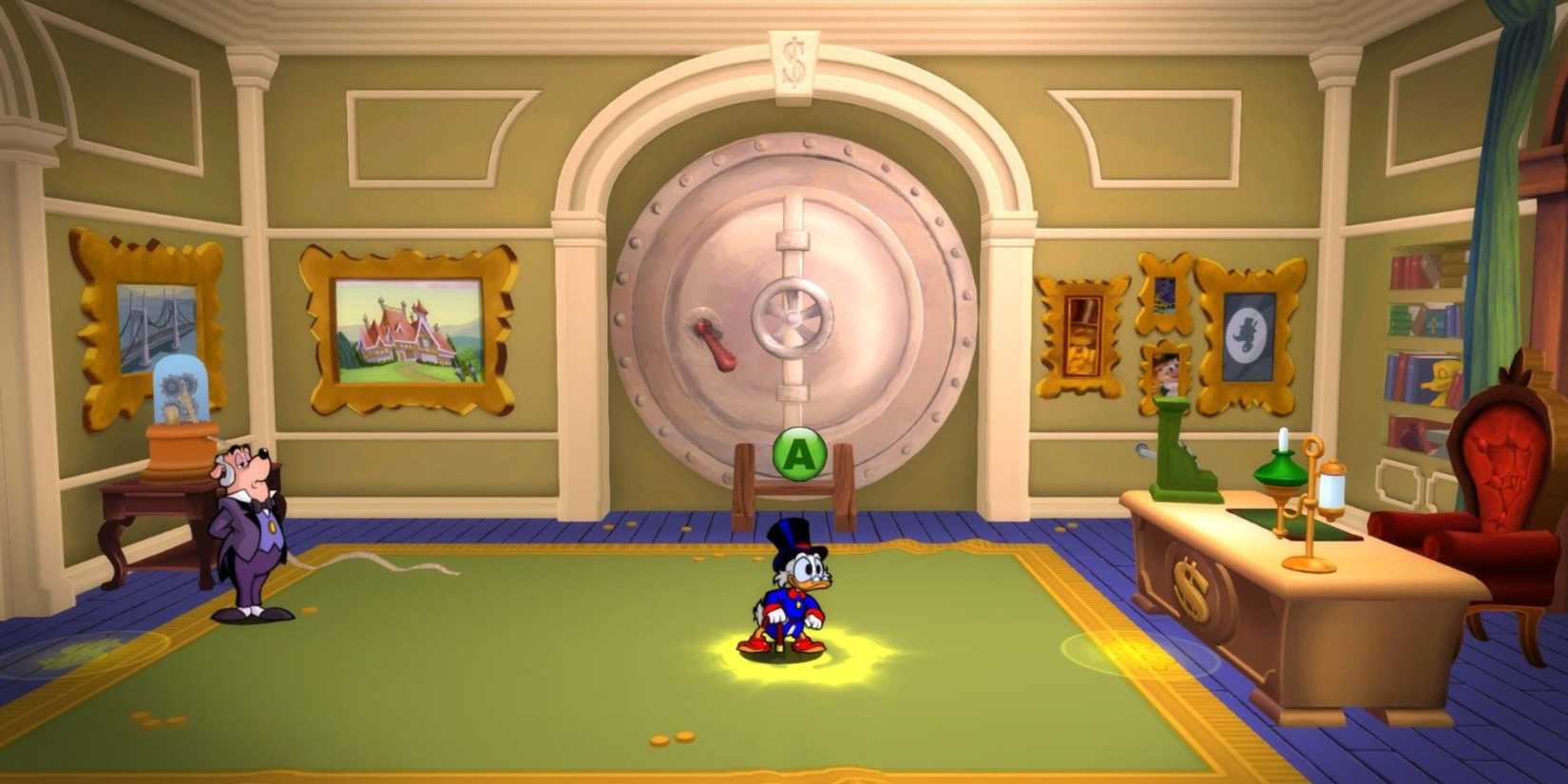 A screenshot from Duck Tales: Remastered