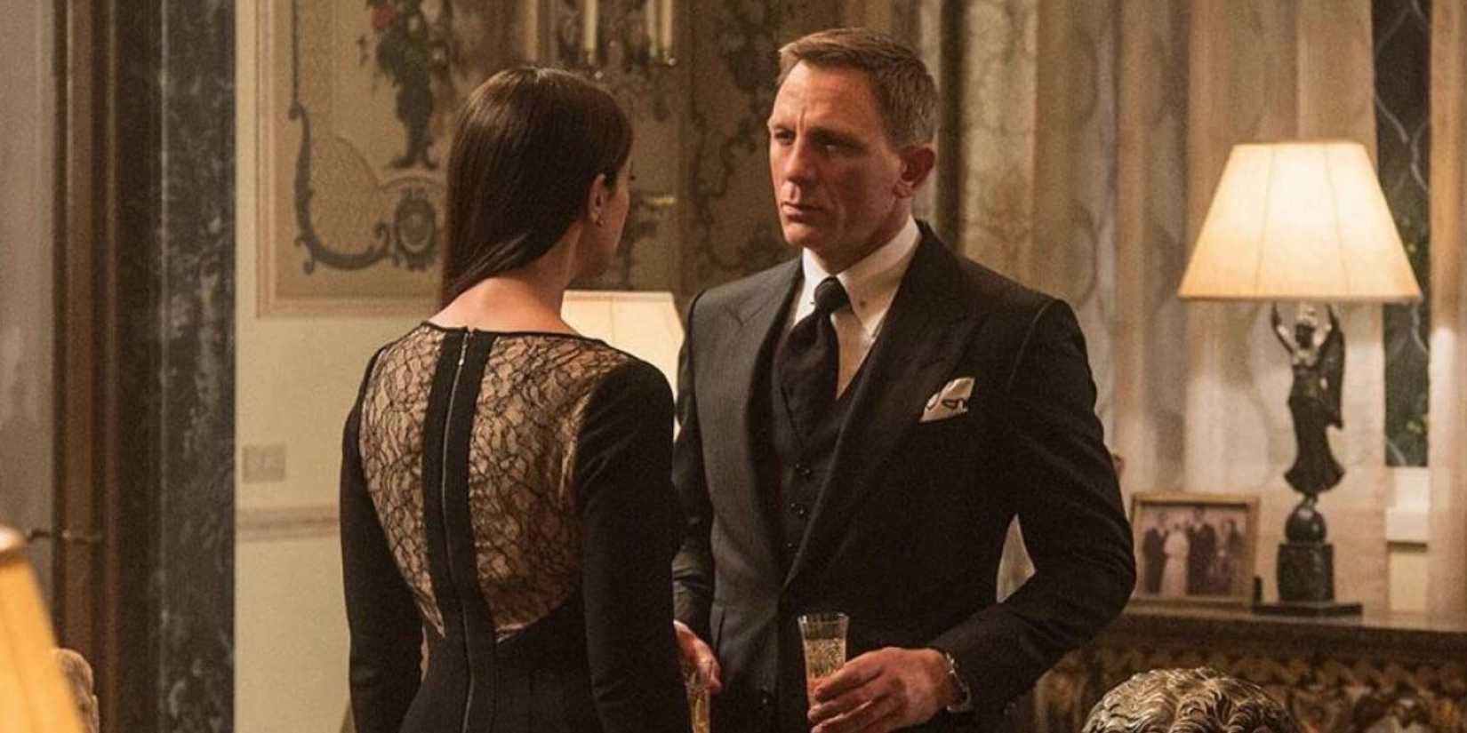 Monica Bellucci e Daniel Craig em 'Spectre'