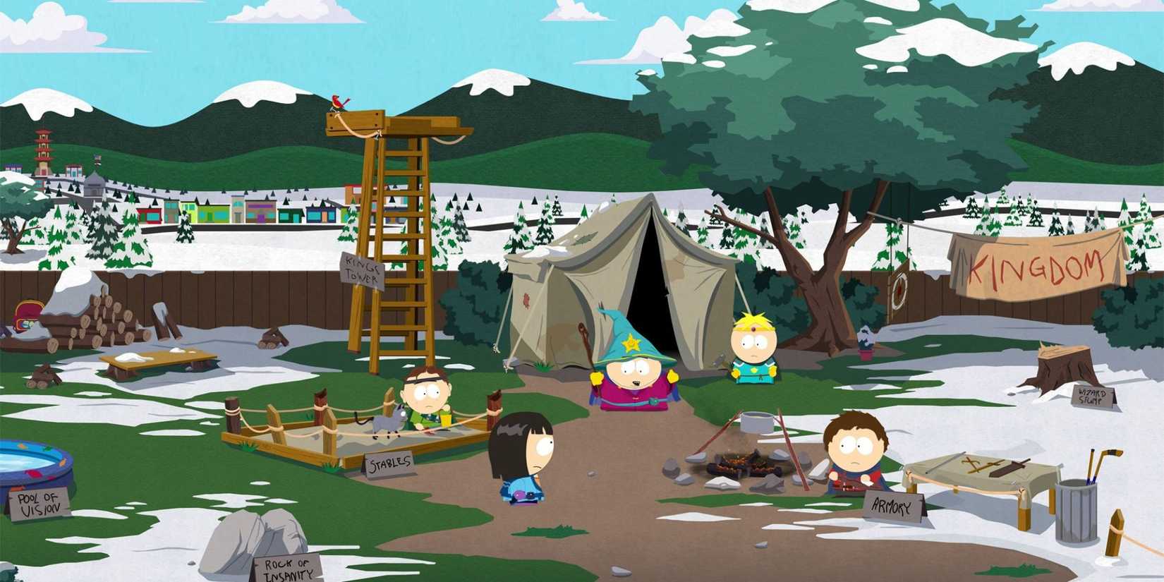 A screenshot from South Park: The Stick Of Truth