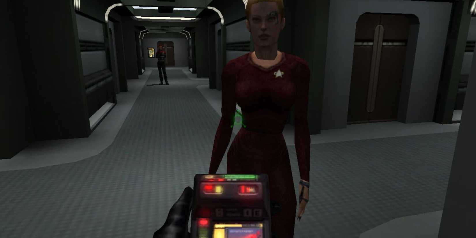 A screenshot from Star Trek Voyager: Elite Force