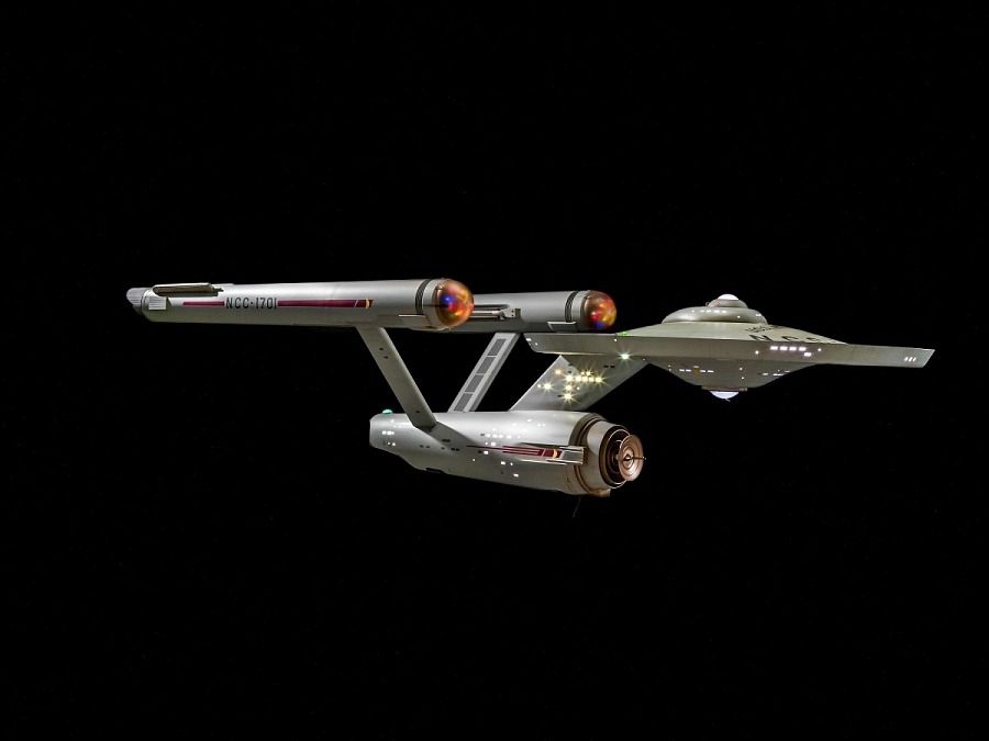 Star Trek Original Enterprise Model Returns to National Air