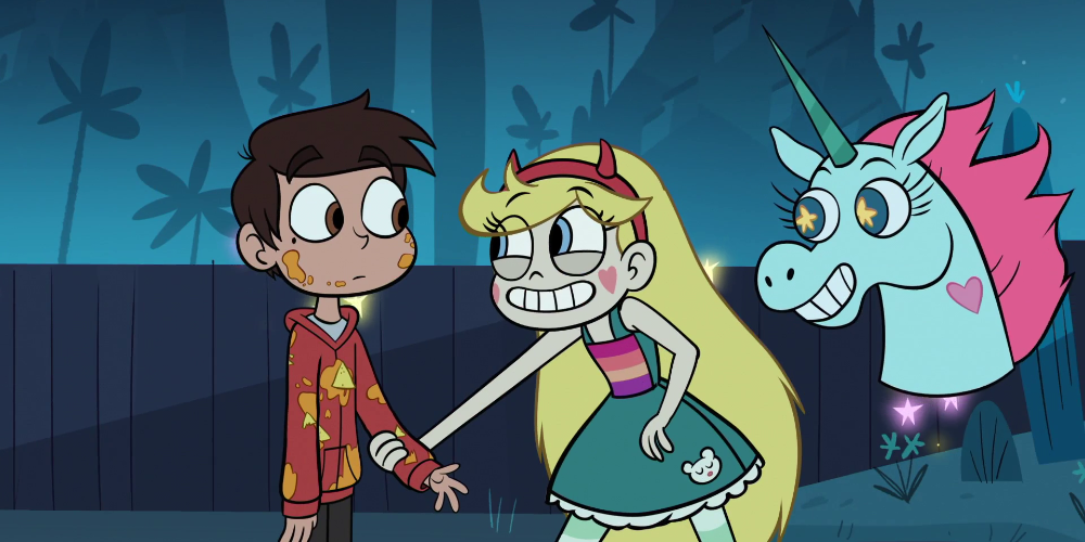 Marco Diaz, Princess Star Butterfly and Princess Pony Head from Star vs The Forces of Evil