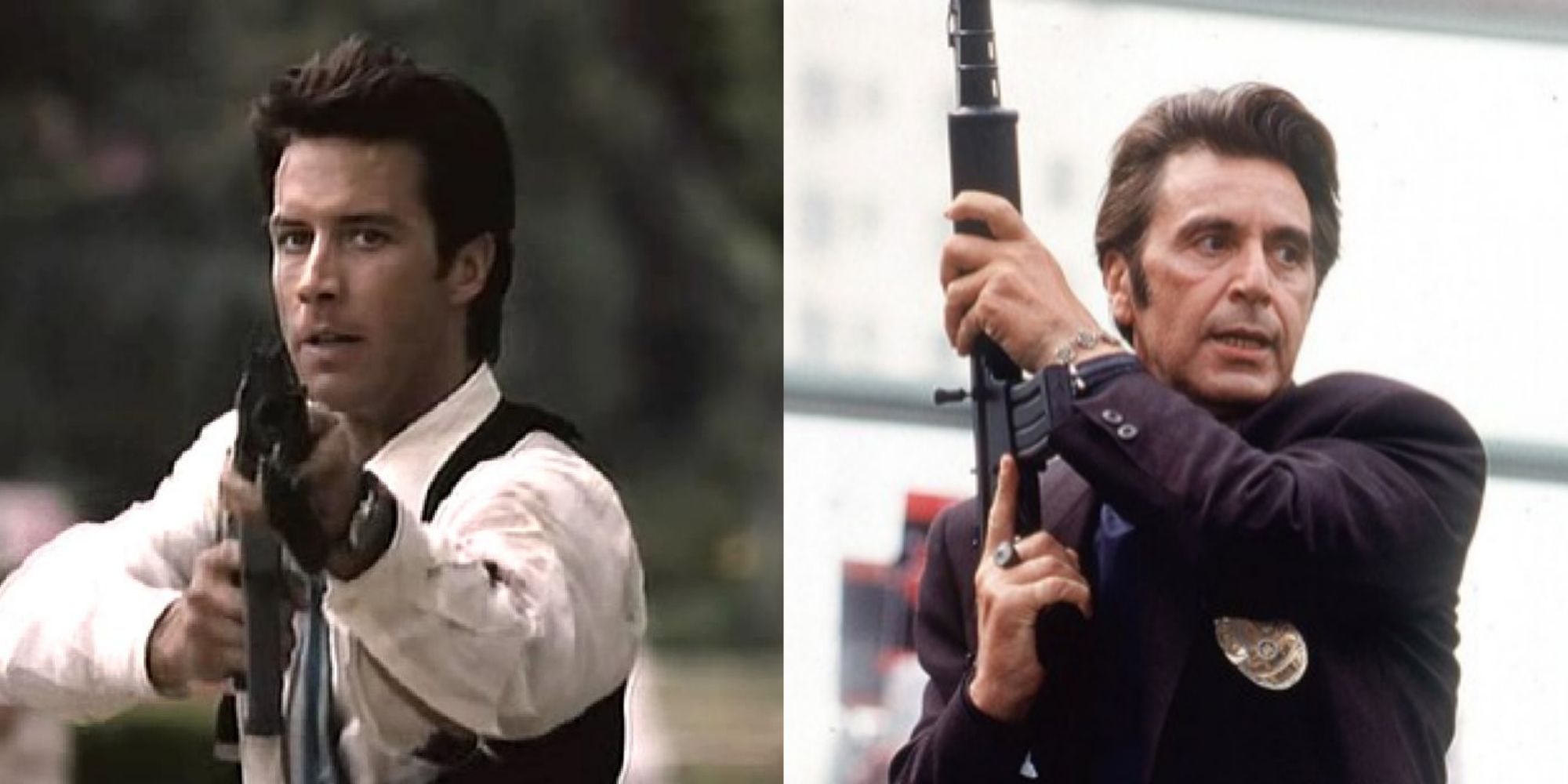 Stills from LA Takedown and Heat
