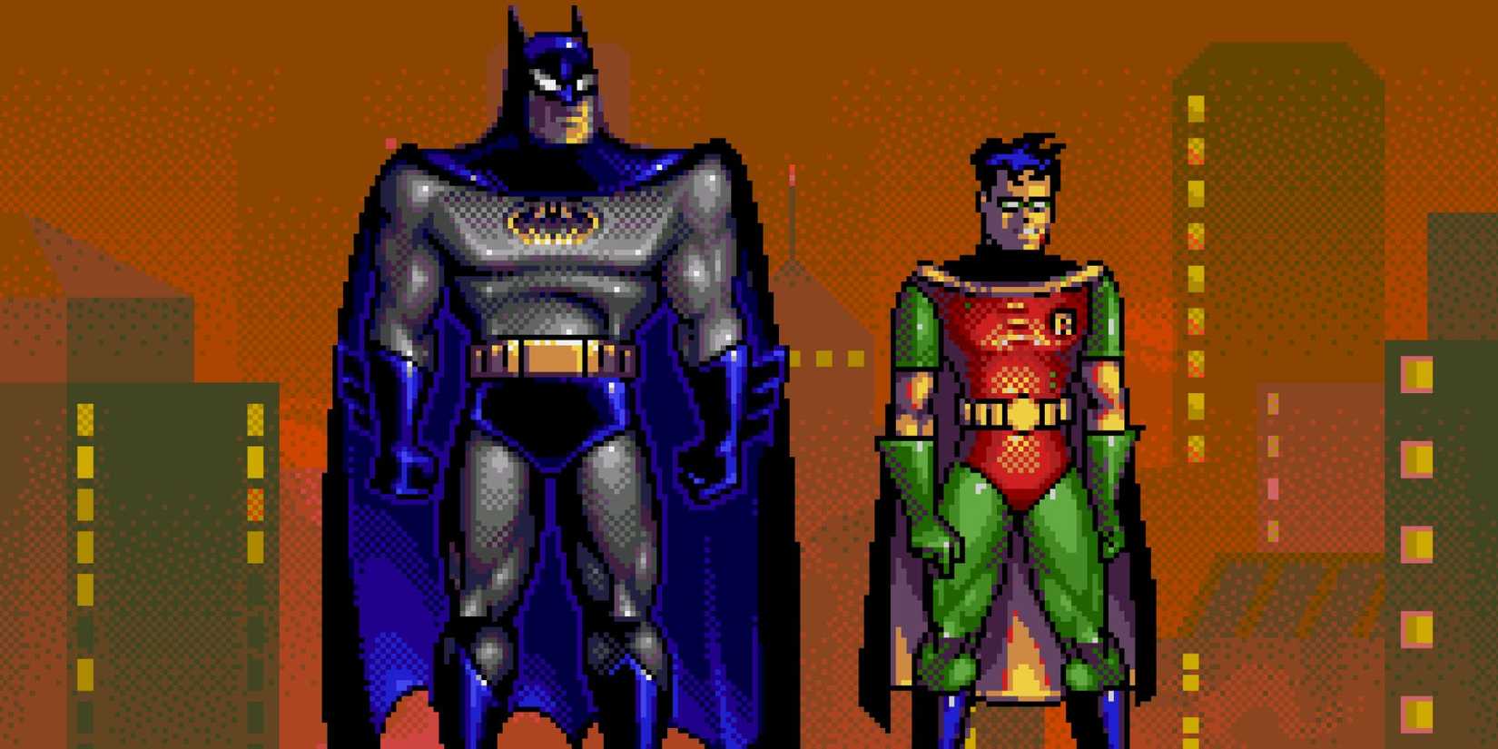 A screenshot from The Adventures Of Batman & Robin
