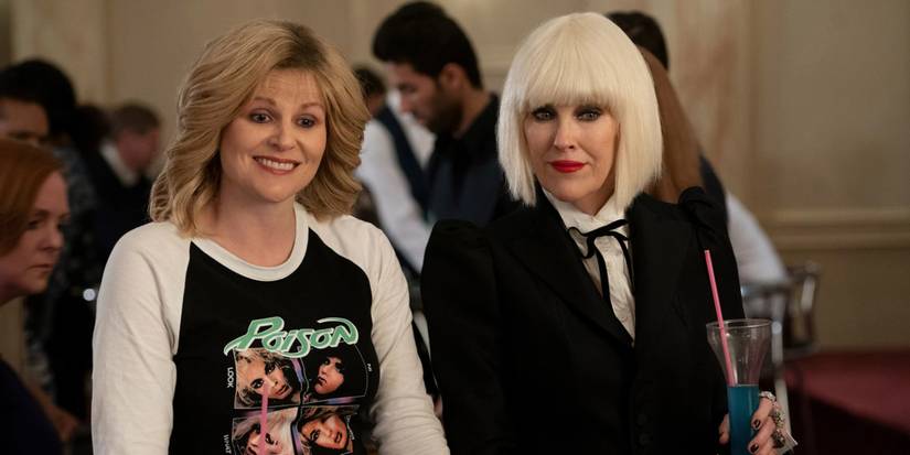 Jocelyn Schitt (Jennifer Robertson) and Moira Rose (Catherine O'Hara) in 'Schitt's Creek' Season 5.