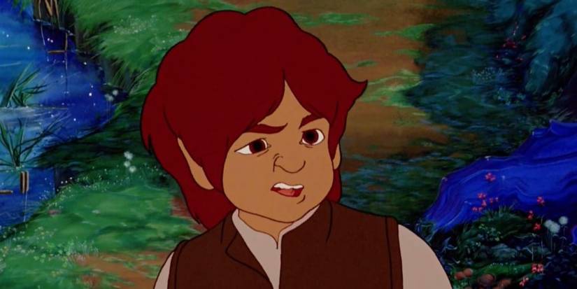 Frodo as he appears in Ralf Bakshi's 1978 Lord of the RIngs movie