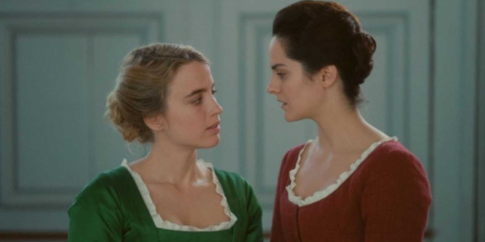 Adele and Marianne look at each other