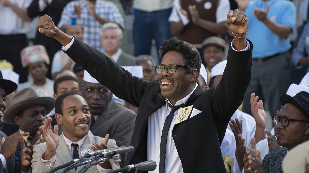 Colman Rutkin Rustin Image Showcases Colman Domingo's Portrayal of an Iconic Figure