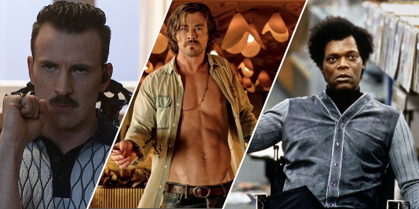 Chris Evans, Chris Hemsworth, and Samuel L. Jackson