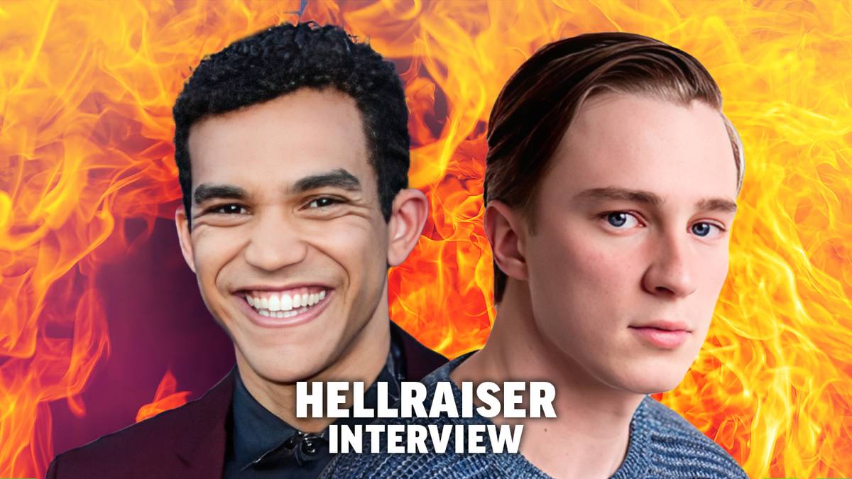 Adam Faison and Drew Starkey Talk Hellraiser Blood. Lots of Blood.