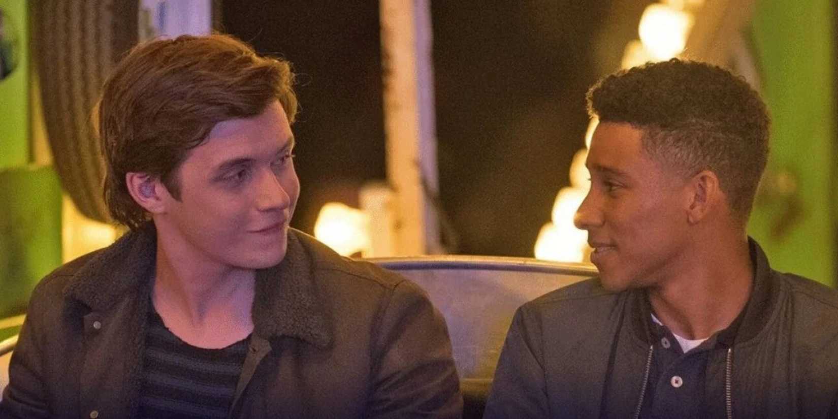 Nick Robinson and Keiynan Lonsdale in 'Love, Simon'