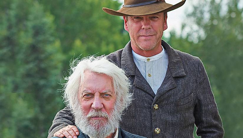 Donald Sutherland and Kiefer Sutherland in Forsaken