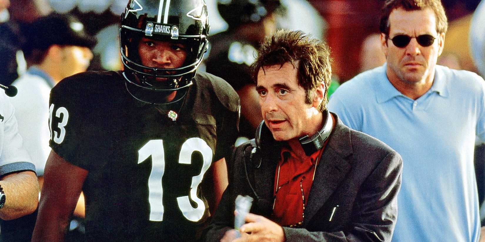 Jamie Foxx, Al Pacino, and Dennis Quaid in Any Given Sunday
