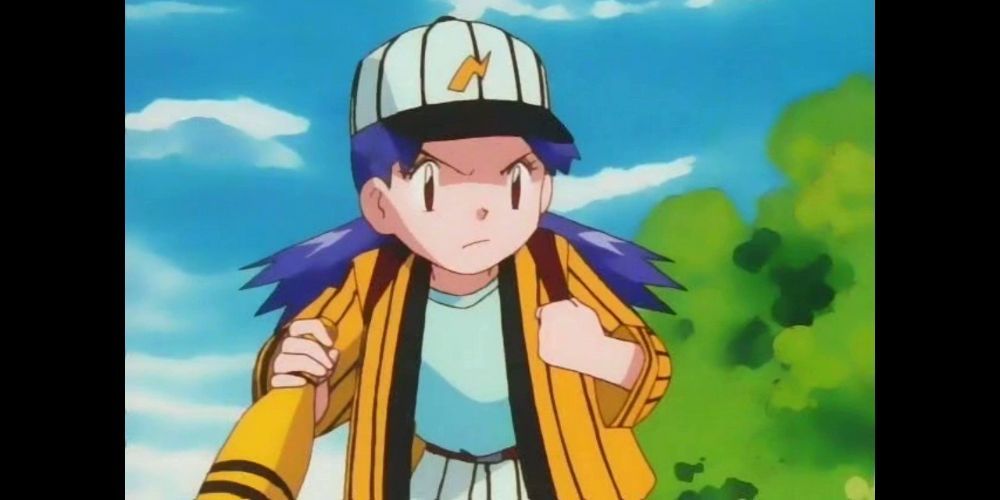 Casey during her match with Ash in Pokémon Johto Journeys 