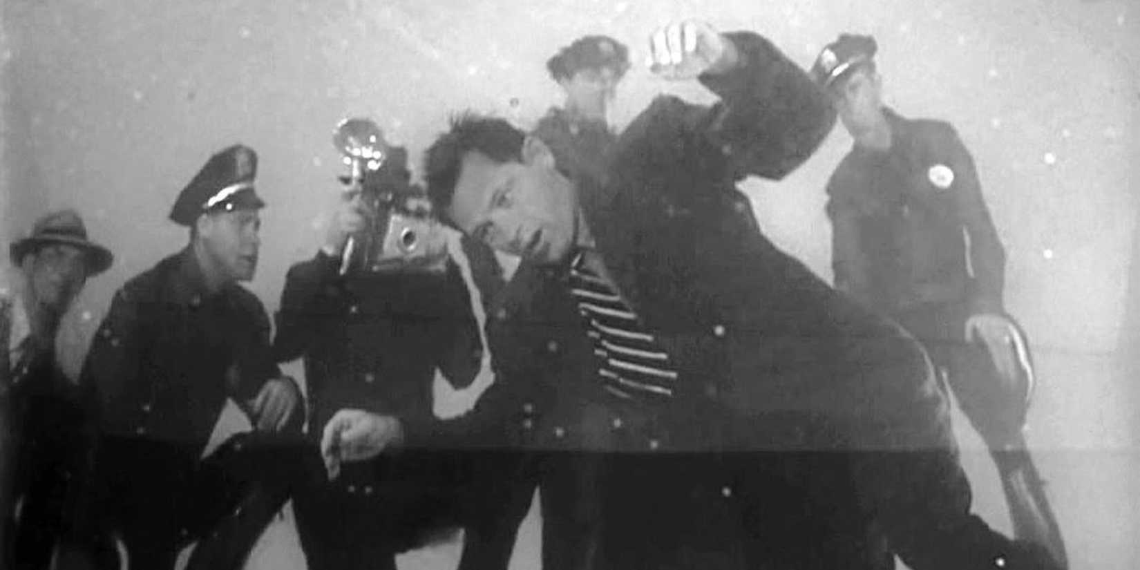 Joe's corpse floating in the pool in Sunset Boulevard