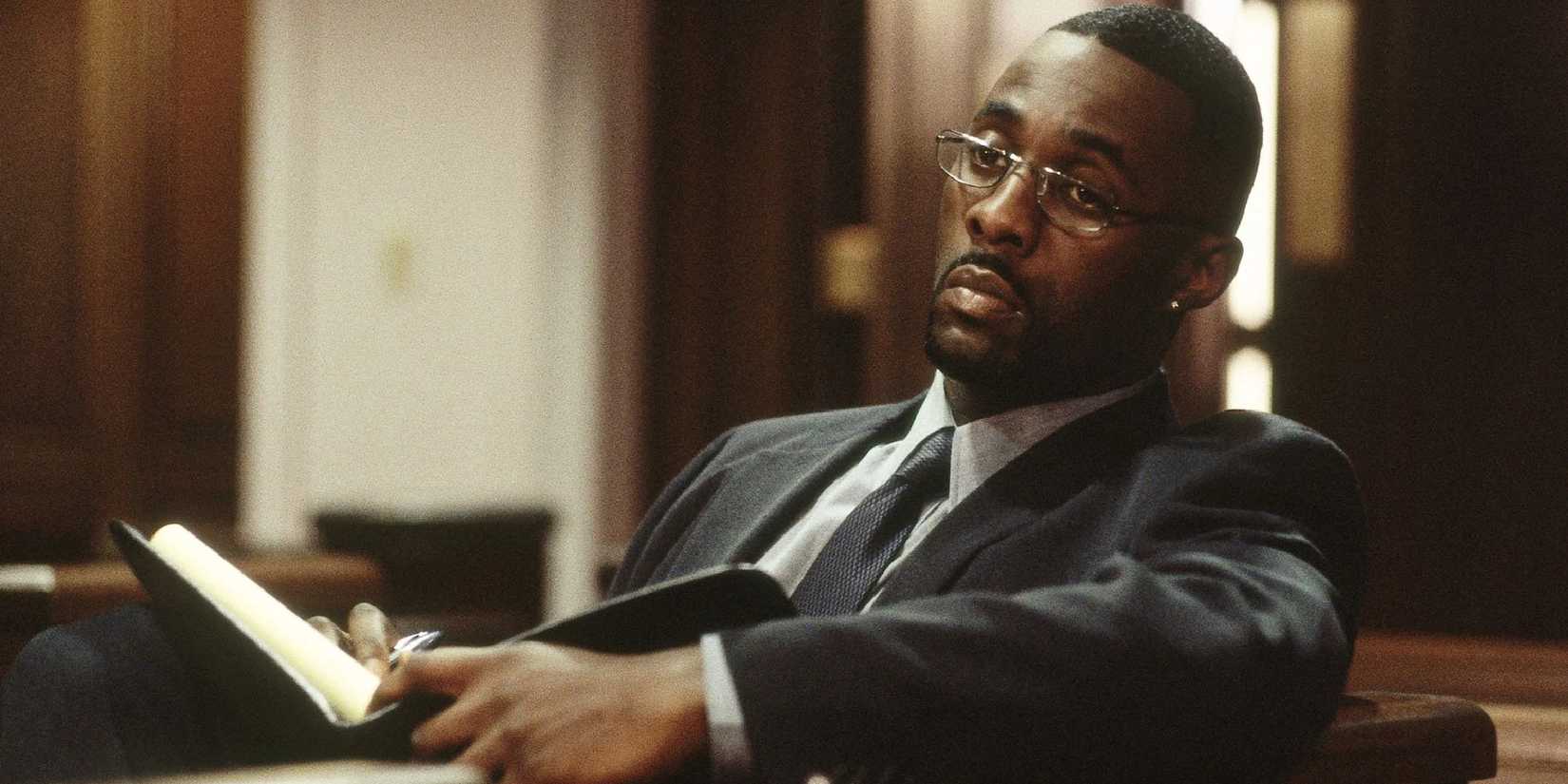 Idris Elba as Stringer Bell in The Wire.
