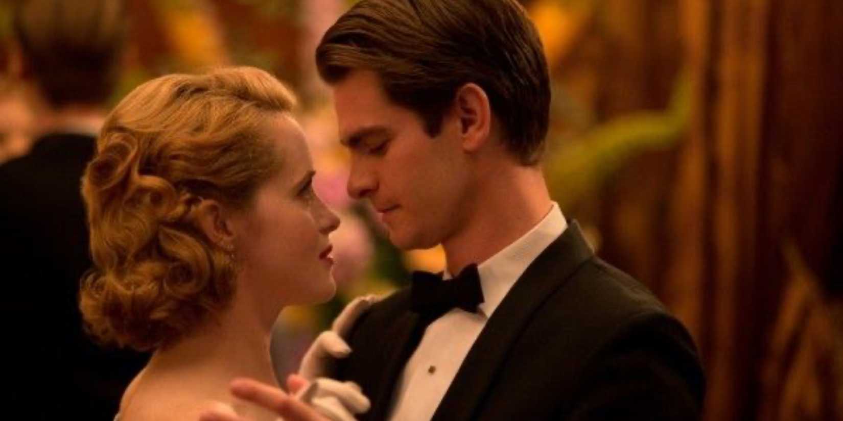 Robin and Diana Cavendish dancing at a party in Breathe