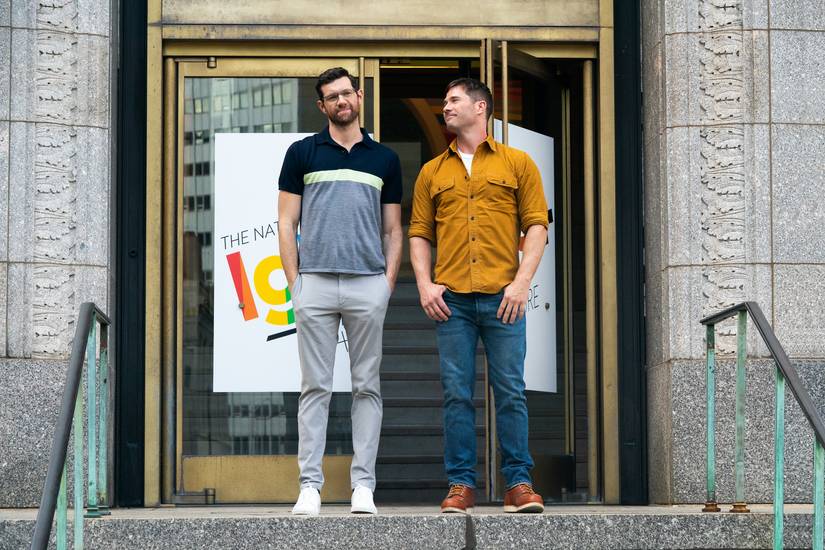 Billy Eichner and Luke Macfarlane Talk Bros and Their First Day of Filming