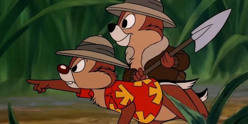 Chip un Dale par darbu Chip 'n Dale Rescue Rangers Show