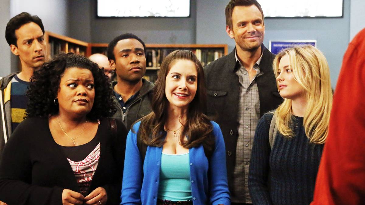 The cast of Community