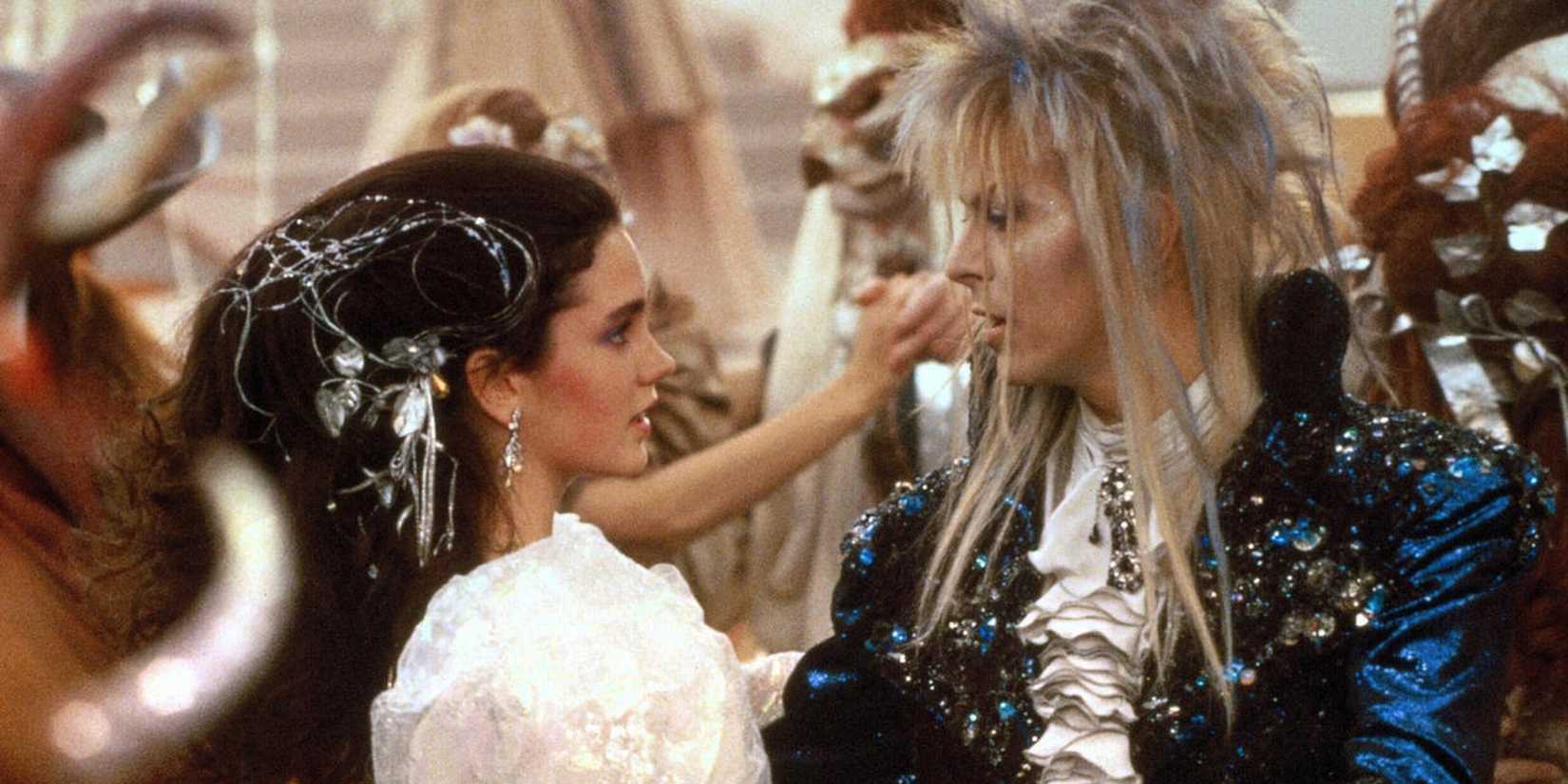 Jennifer Connelly and David Bowie dancing in Labyrinth.