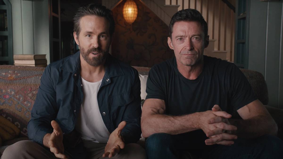 Ryan Reynolds und Hugh Jackman aus „Deadpool & Wolverine“ kommen offiziell ...