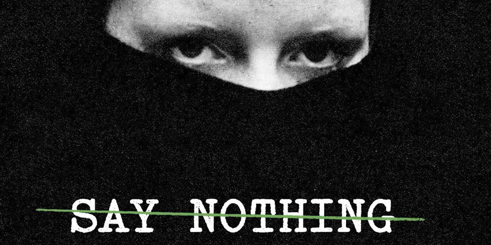 say nothing book cover