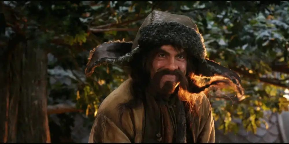 Bofur smiling in The Hobbit: An Unexpected Journey