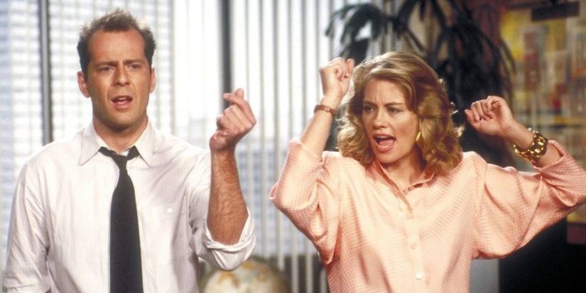 Bruce Willis and Cybill Shepherd in Moonlighting featured