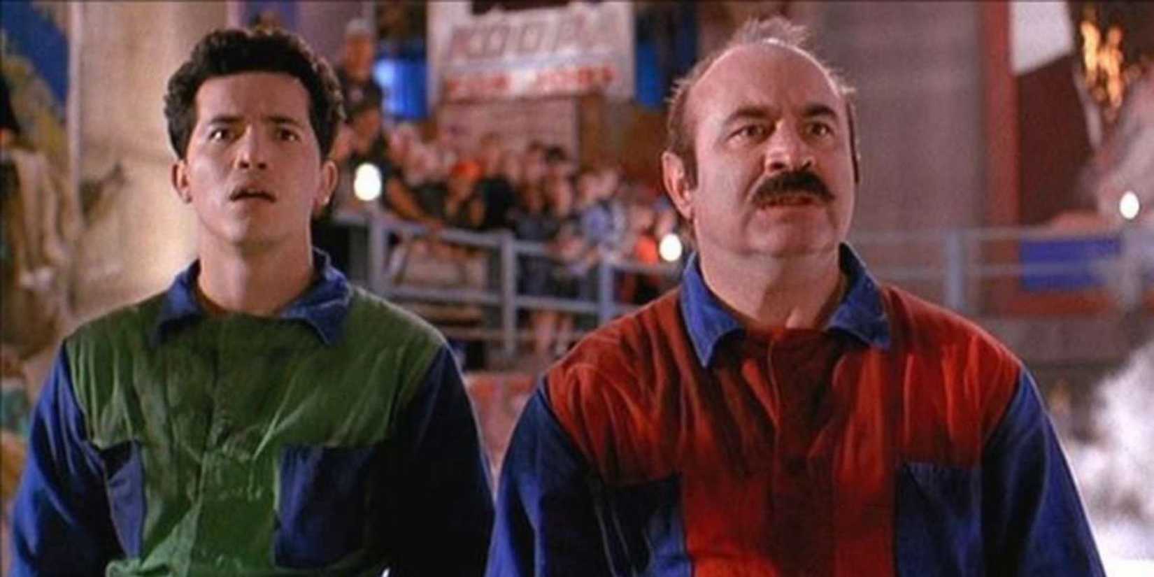 John Leguizamo and Bob Hoskins as Luigi and Mario in 1993's 'Super Mario Bros.'