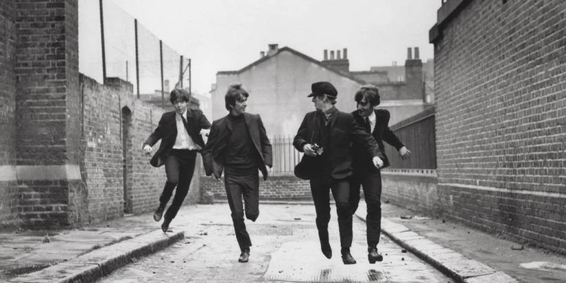The Beatles in 'A Hard Day's Night'
