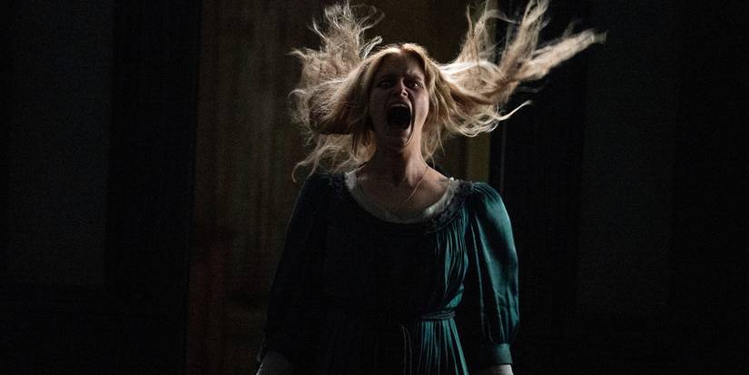 A ghost approaches in the Cabinet of Curiosities episode "The Murmuring."