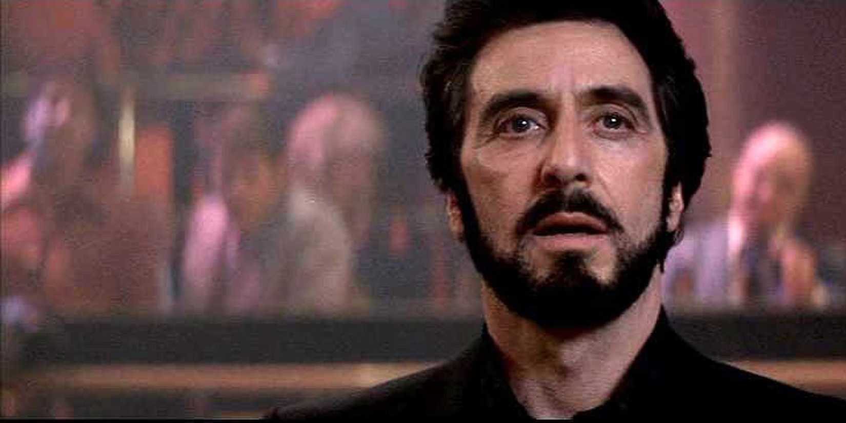 Al Pacino looking up in 'Carlito's Way'