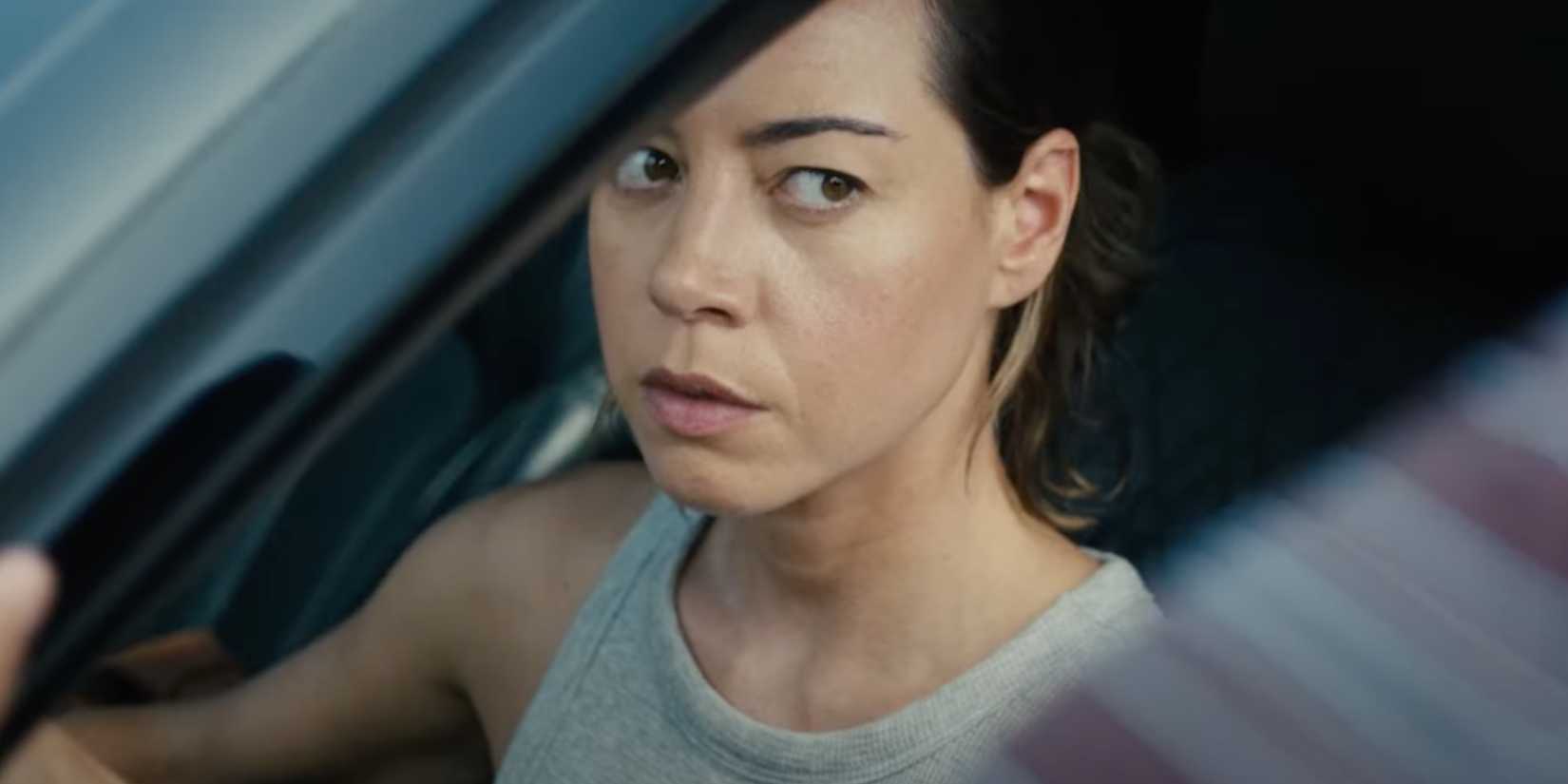 Aubrey Plaza as Emily the Criminal.