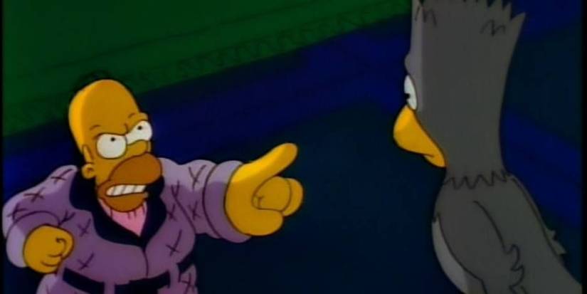 Distraught Bird The Best ‘Simpsons’ Treehouse of Horrors Was an Edgar Allan Poe Retelling