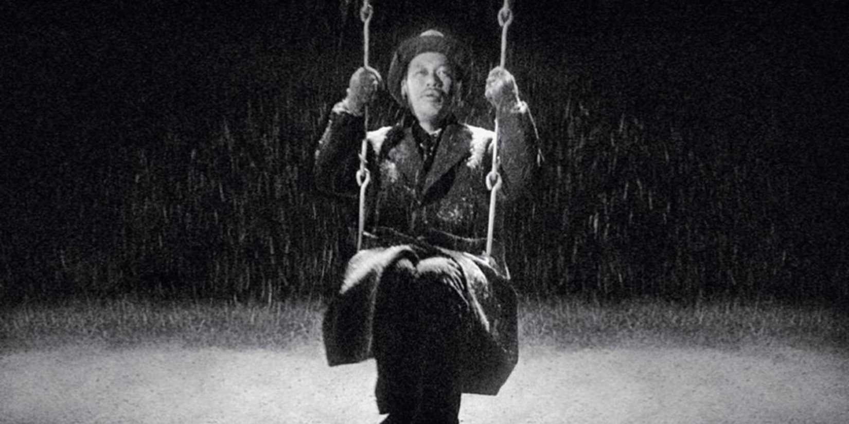 Takashi Shimura as Kanji in Ikiru directed by Akira Kurosawa
