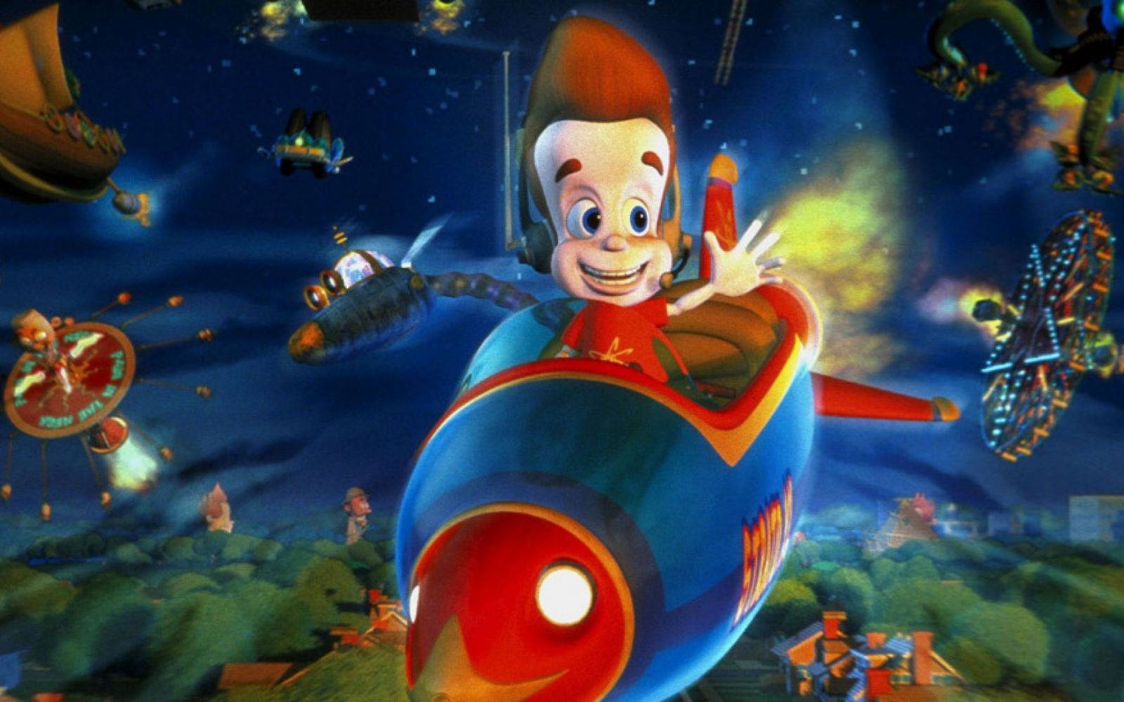 Jimmy Neutron Volando Las Aventuras De Jimmy Neutrón, El Niño