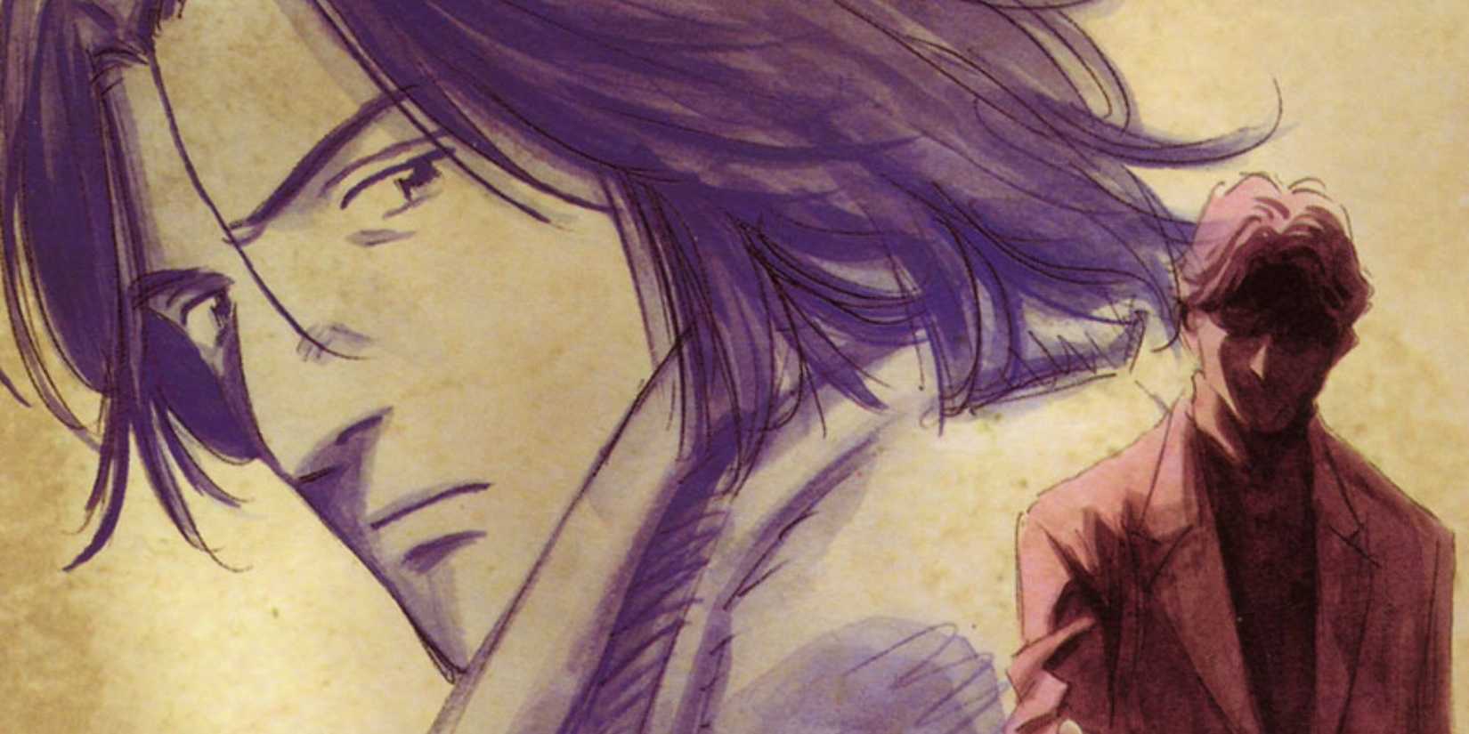 Monster anime drawing with Kenzo Tenma and Johan.