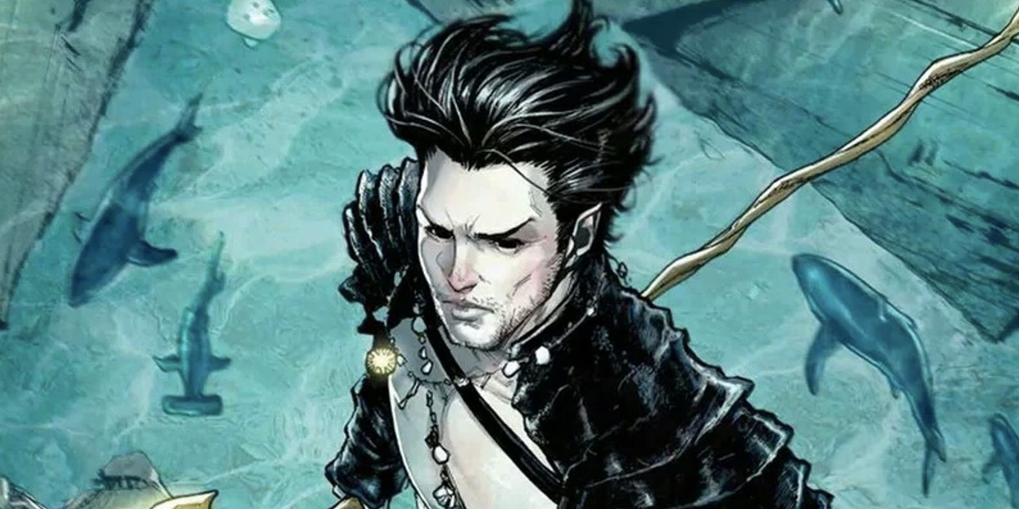 Namor underwater in the Marvel Comics