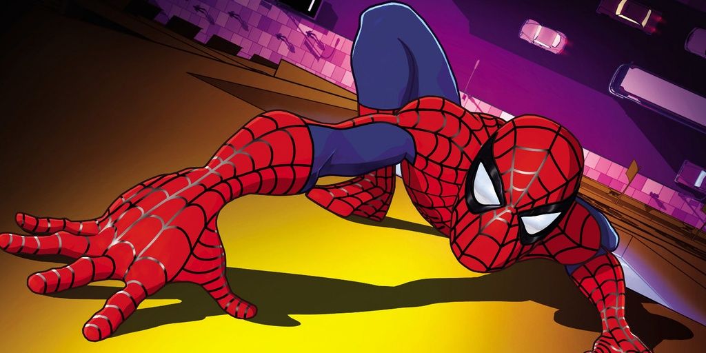 แบนเนอร์อาร์ตสำหรับ MTV Spider-Man Series