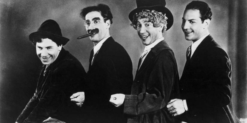 The Marx Brothers — Harpo, Zeppo, Chico, Groucho