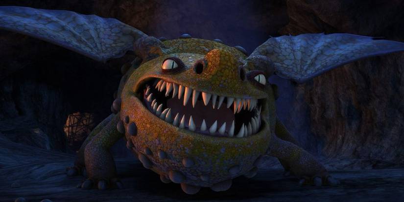 An angry Hotburple dragon