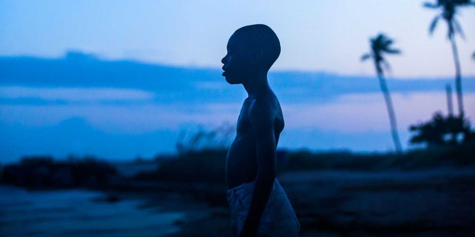 Little at the beach in Moonlight