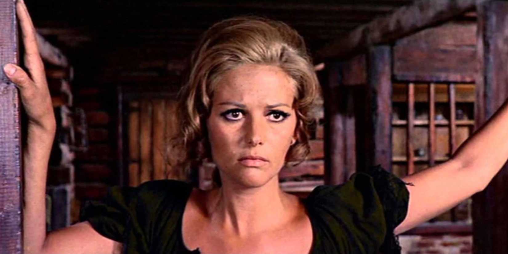 Claudia Cardinale in Once Upon a Time in the West.