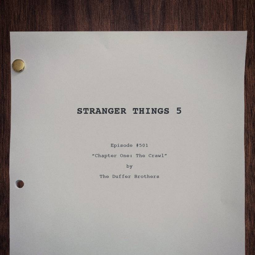 Stranger Things Script Max Stranger Things Season 5 Episode 1 Title Revealed By Duffer Brothers