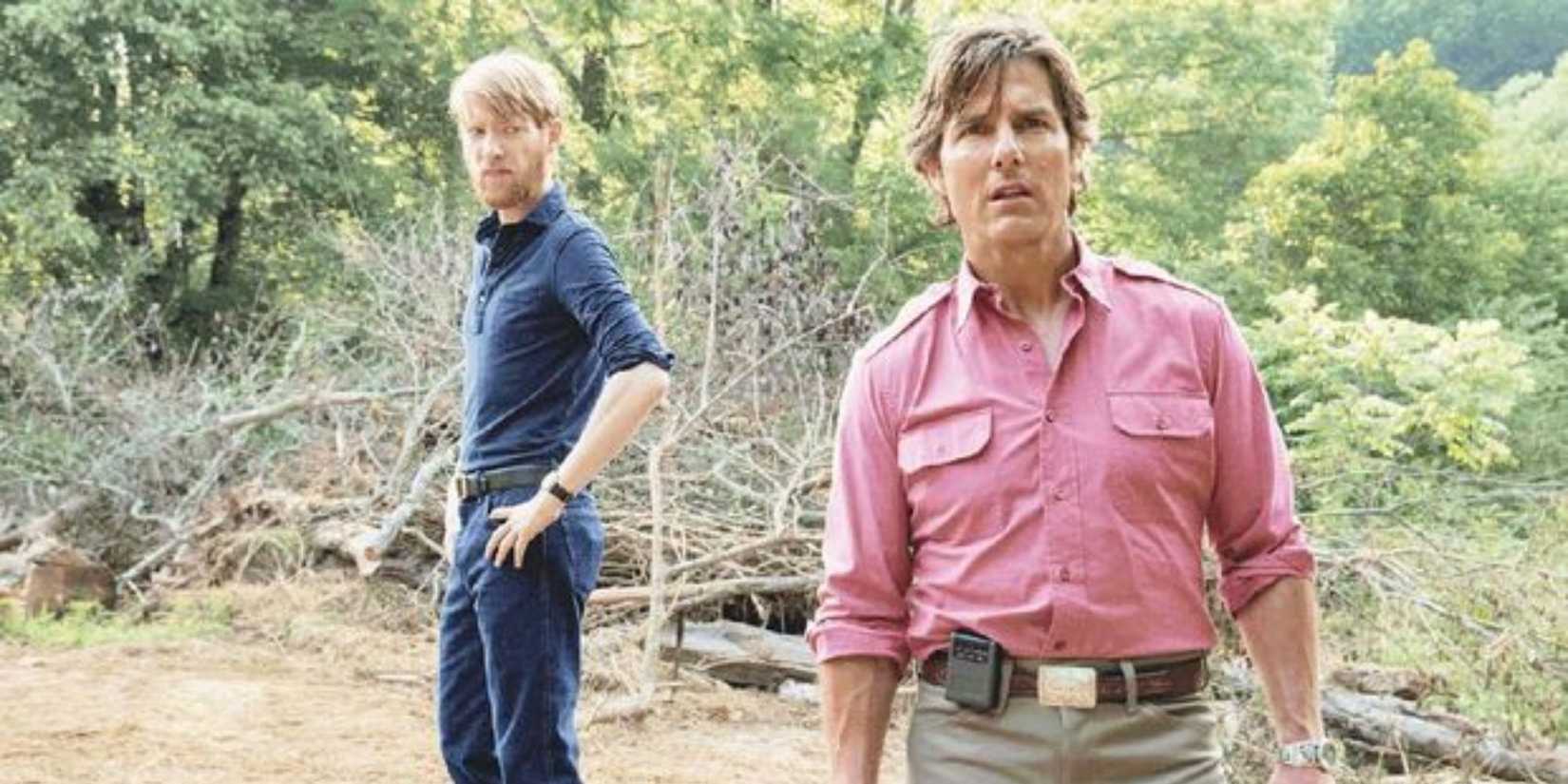 Tom Cruise & Domhnall Gleeson lost in a jungle in American Made