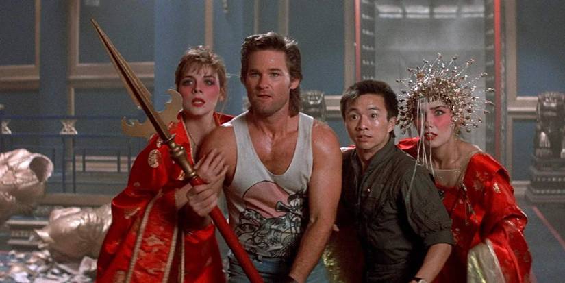 Big Trouble in Little China staring Kurt Russell and James Hong