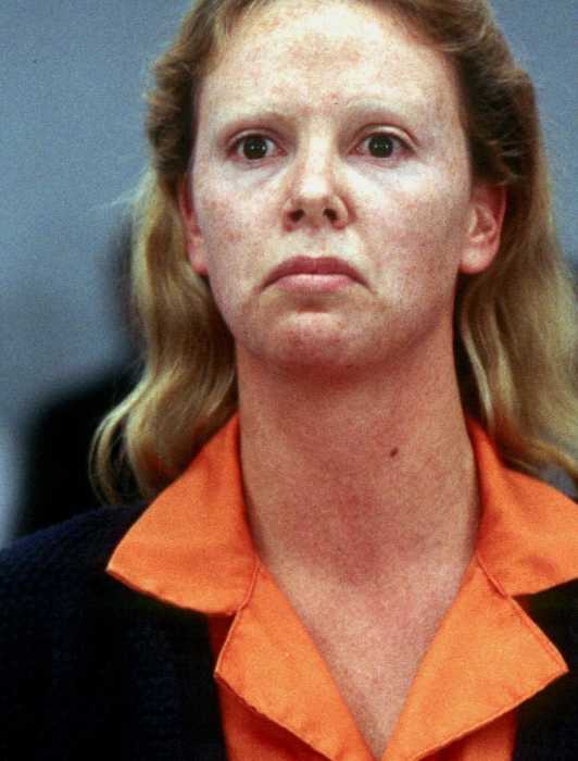 Charlize Theron as Aileen Wuornos in Monster