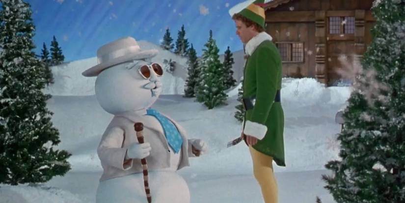 Buddy with a Snowman in Elf (2003)